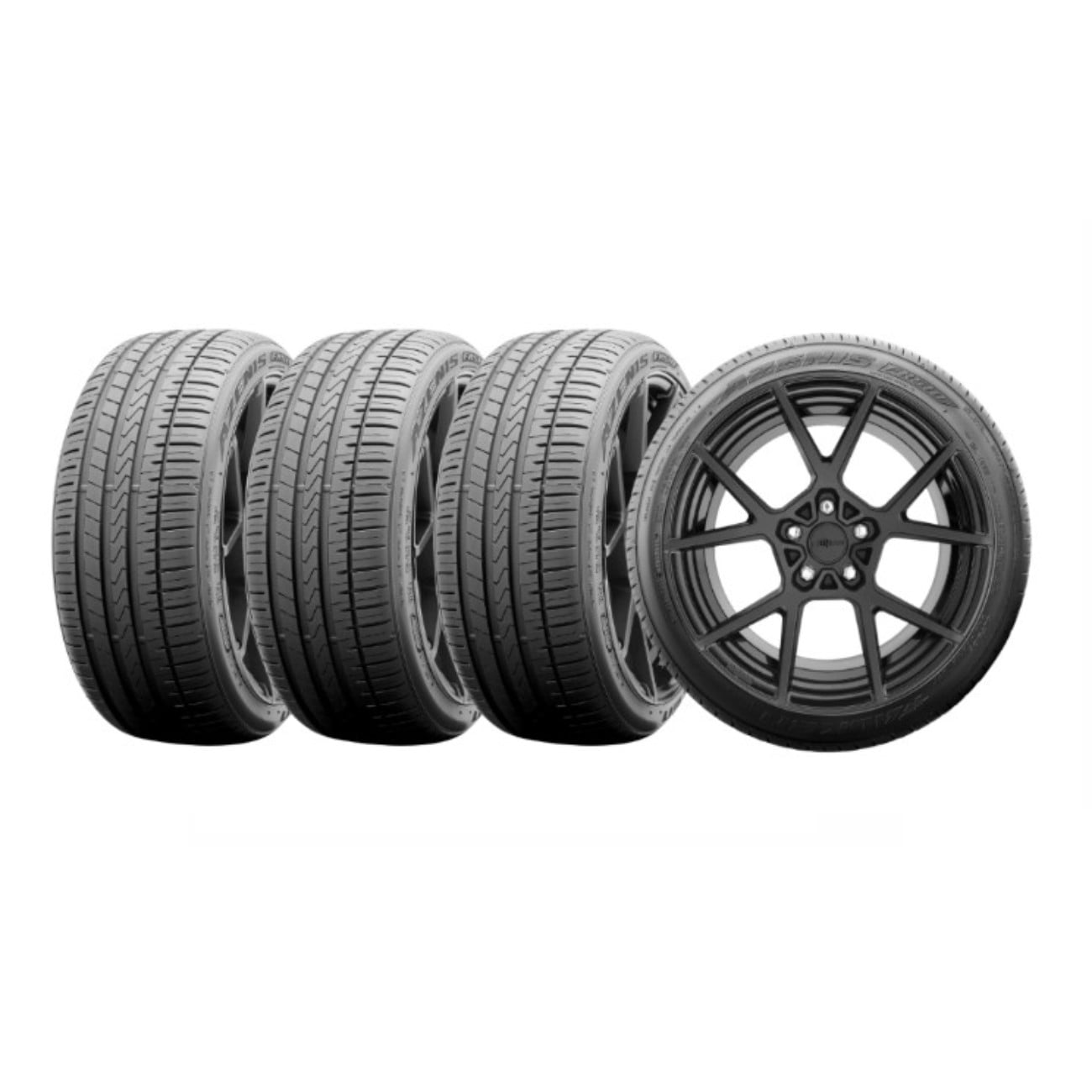 SET 4 NEUMATICOS FALKEN 295/45R20 114W F510SV H/T TL BLK JAP - 1