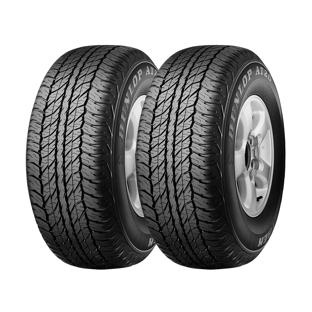 SET 2 NEUMATICOS DUNLOP 255/70R16 111H AT20 H/T TL -- THA - 1
