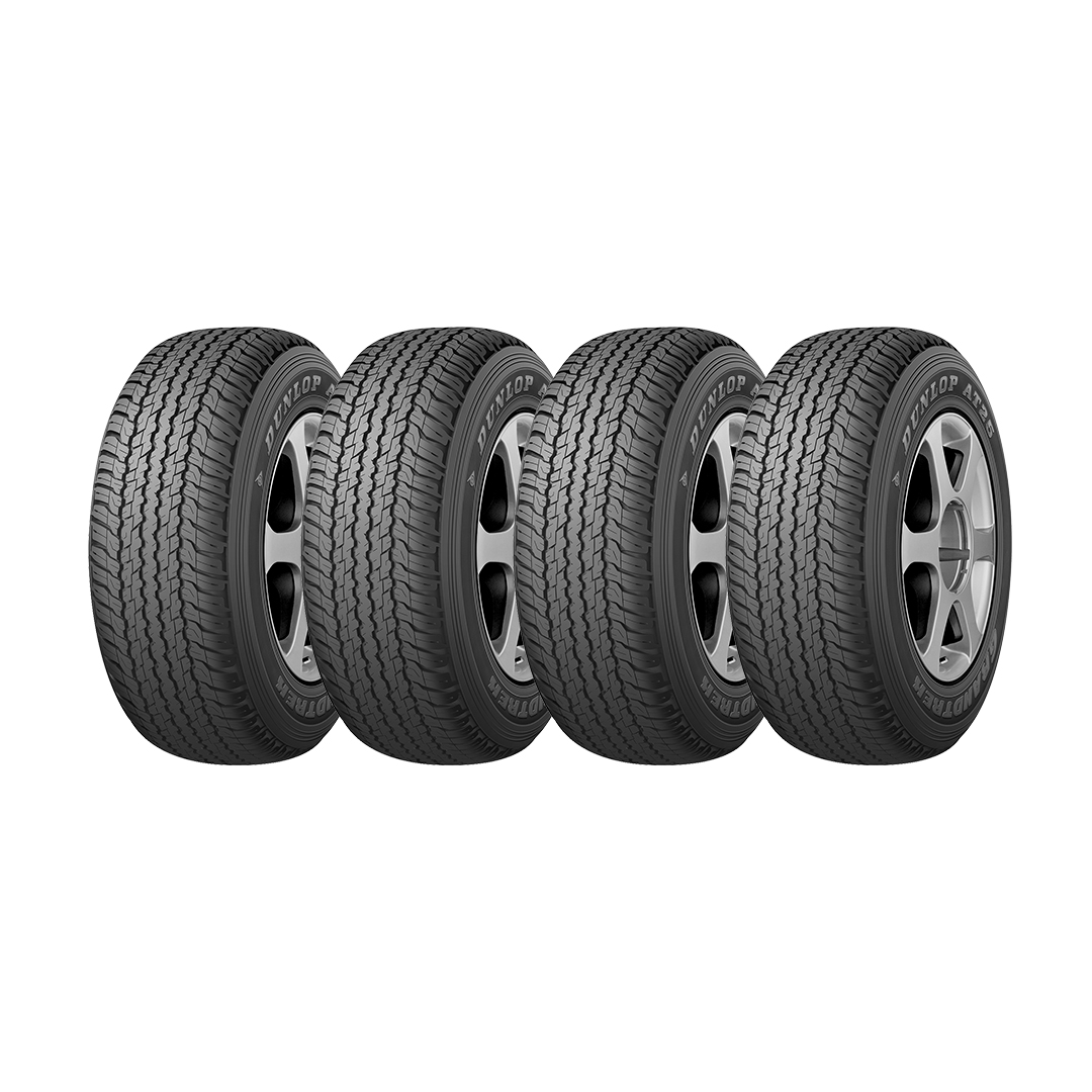 SET 4 NEUMATICOS 255/60R18 112T AT25 DUNLOP H/T TL BLK BRA - 1