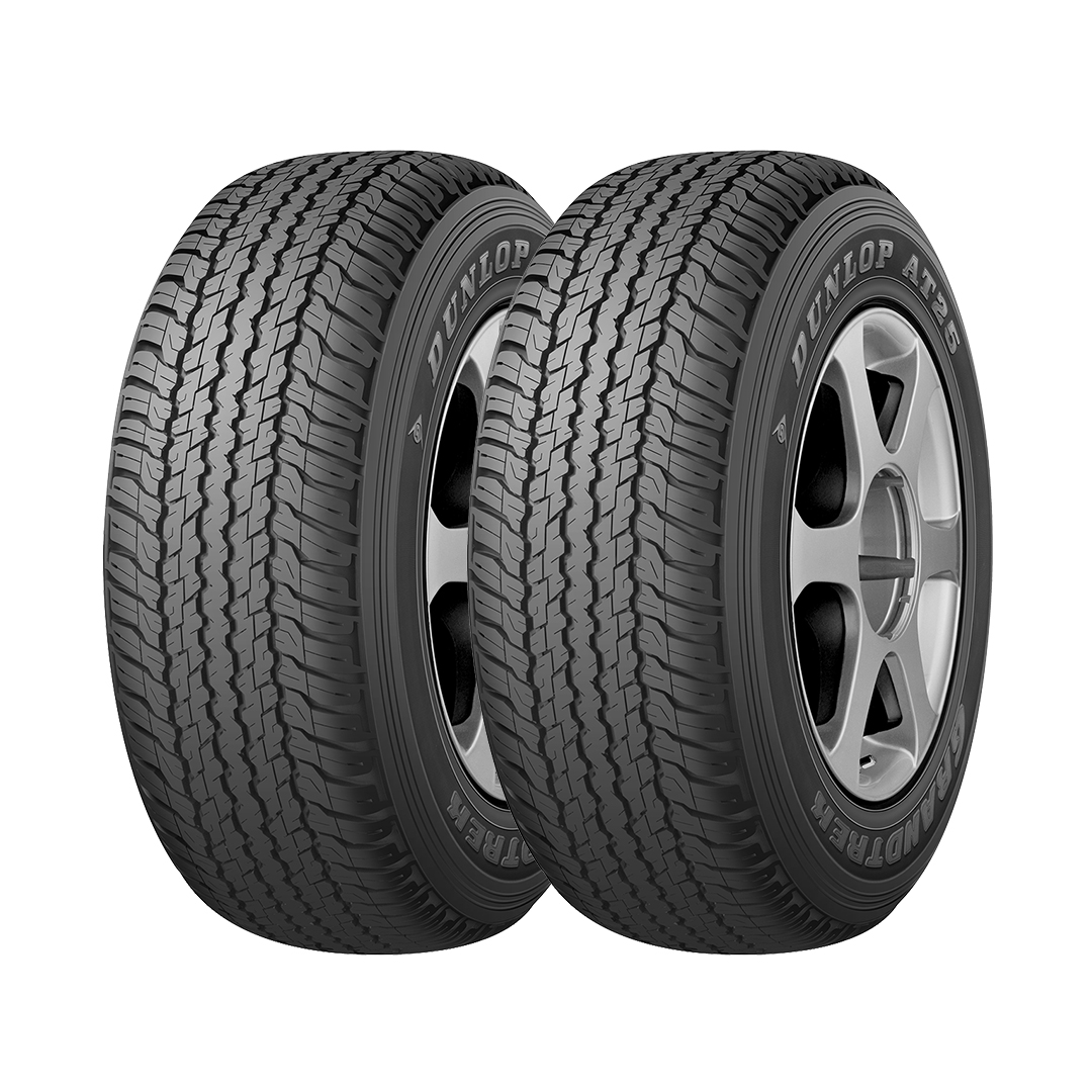 SET 2 NEUMATICOS 255/60R18 112T AT25 DUNLOP H/T TL BLK BRA - 1