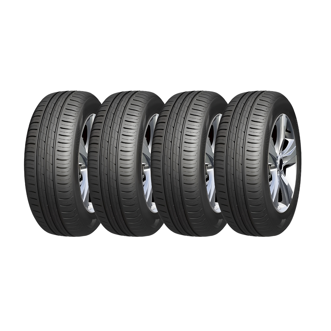 SET 4 NEUMATICOS 155/70R13 75T RXMOTION H11 ROADX H/T TL BLK CHN - 1