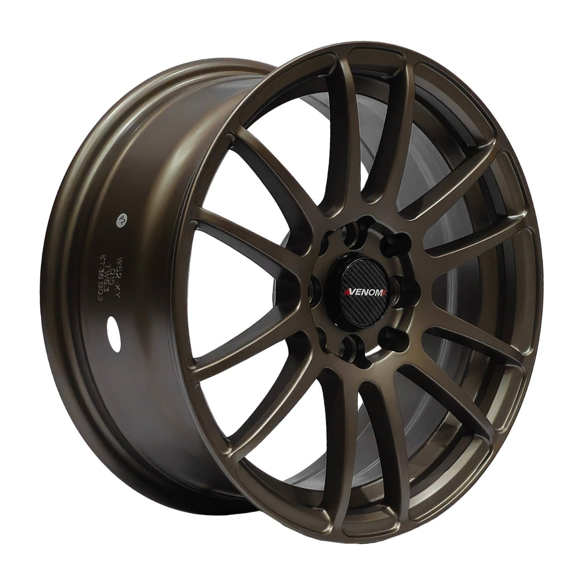 SET 4 LLANTAS15X6.5 4X100/4X114 ET38 VNONE MBRNZ - 1