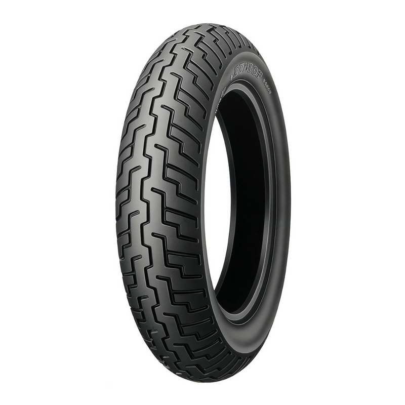 NEUMATICO 100/90-19 57H KABUKI-D404 DUNLOP MC CUSTOM TL (DEL) BLK IND - 1