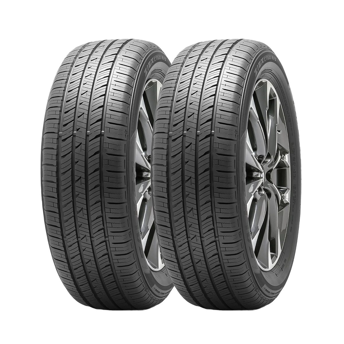 SET 2 NEUMATICOS 255/55R19 111V CT60AS FALKEN H/T TL BLK THA - 1