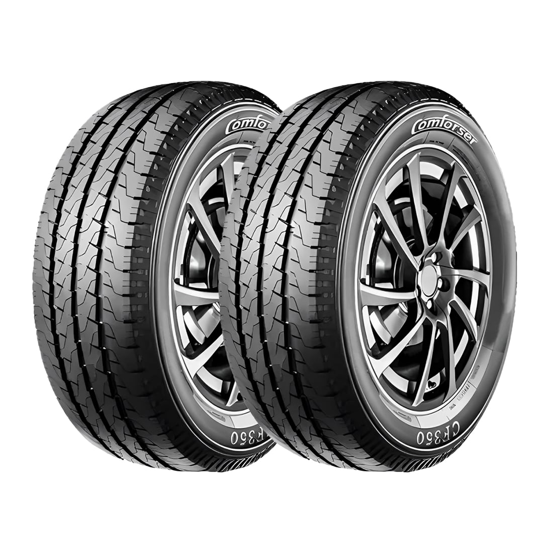 SET 2 NEUMATICOS 185/75R16 104/102R CF350 COMFORSER 8PR LTR CHN - 1