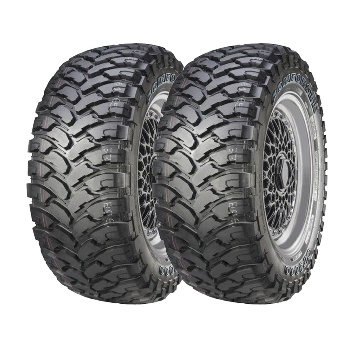 SET 2 NEUMATICOS 265/60R18 119/116Q CF3000 COMFORSER 10PR M/T LT + TL (IZQ) BLK CHN - 1