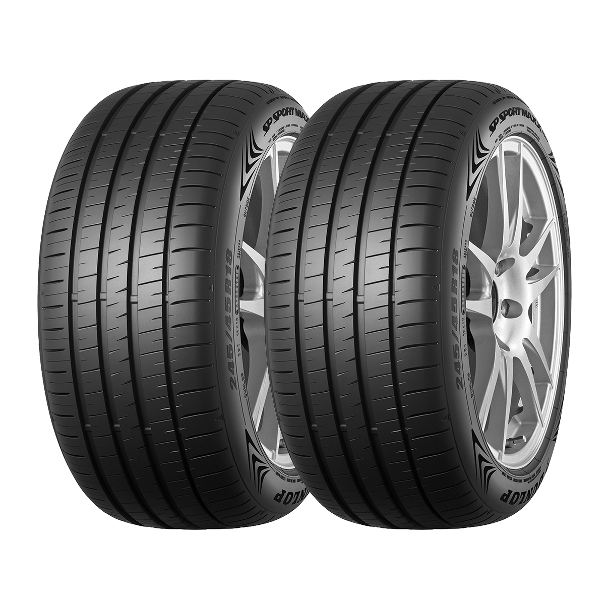 SET 2 NEUMATICOS 235/55R19 105Y MAX060+ DUNLOP H/T TL BLK JAP - 1