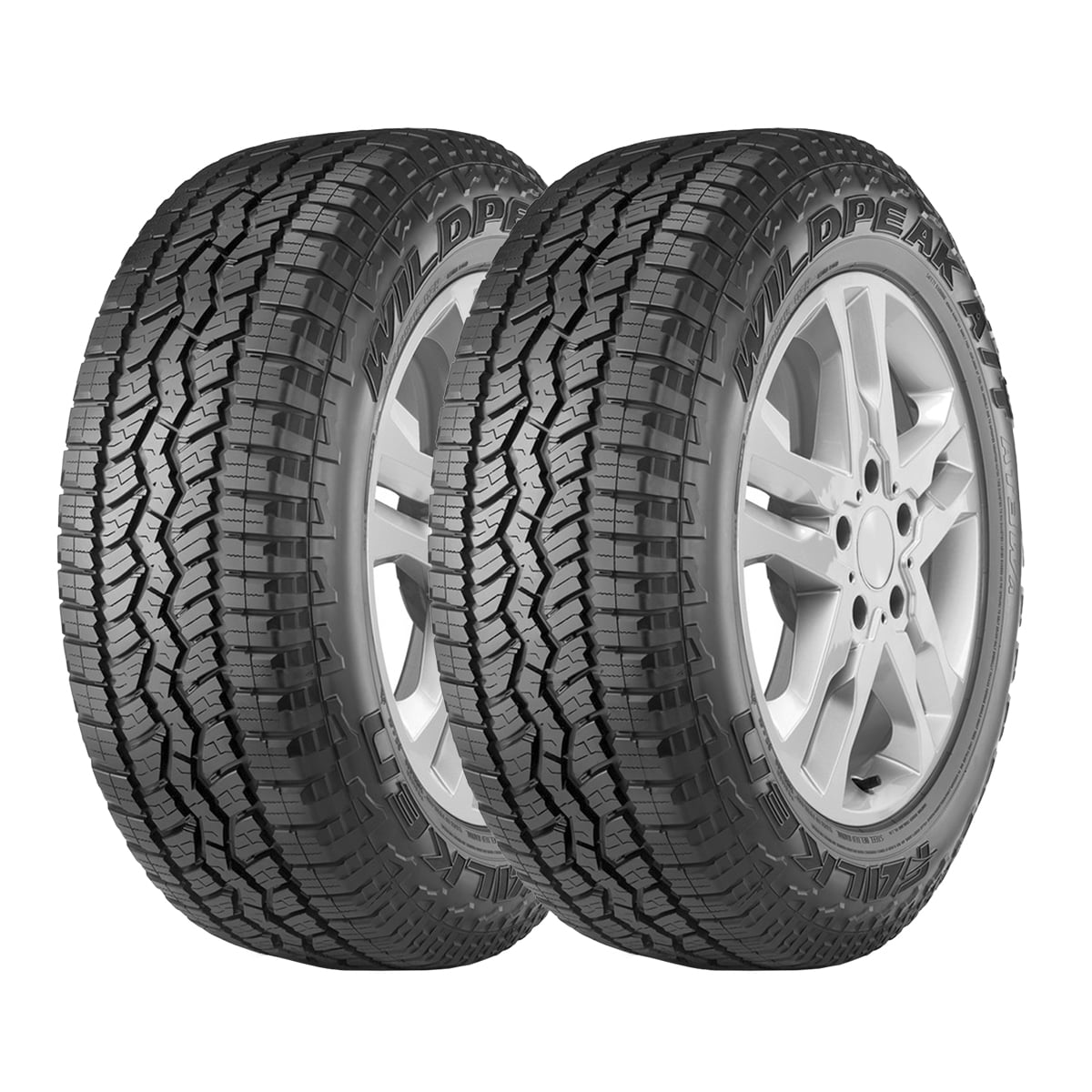 SET 2 NEUMATICOS 285/45R22 114H AT3WA FALKEN A/T TL BLK JAP - 1