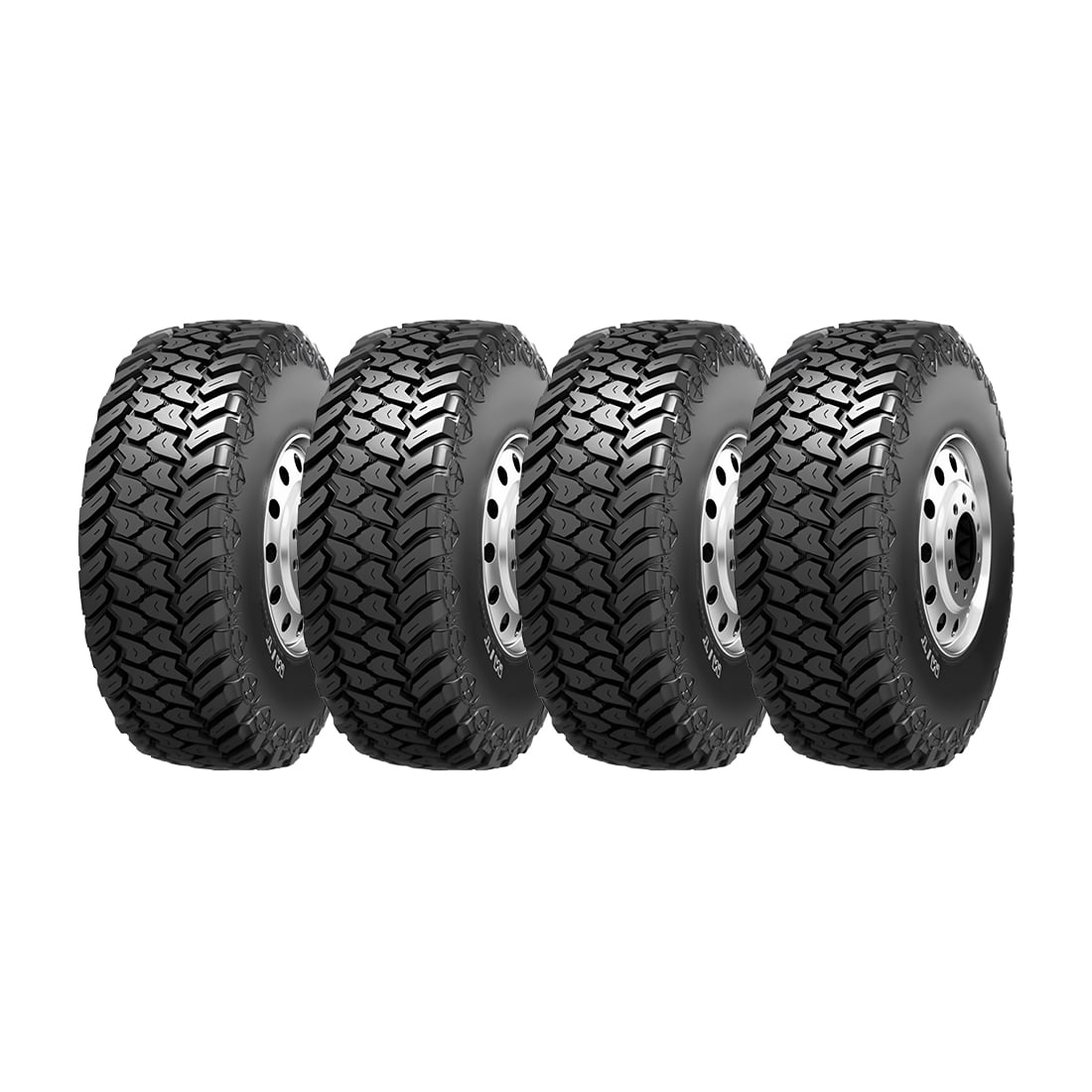 SET 4 NEUMATICOS 33X12.50R20 114Q RXQUEST M/T ROADX 10PR MT TL BLK CHN - 1
