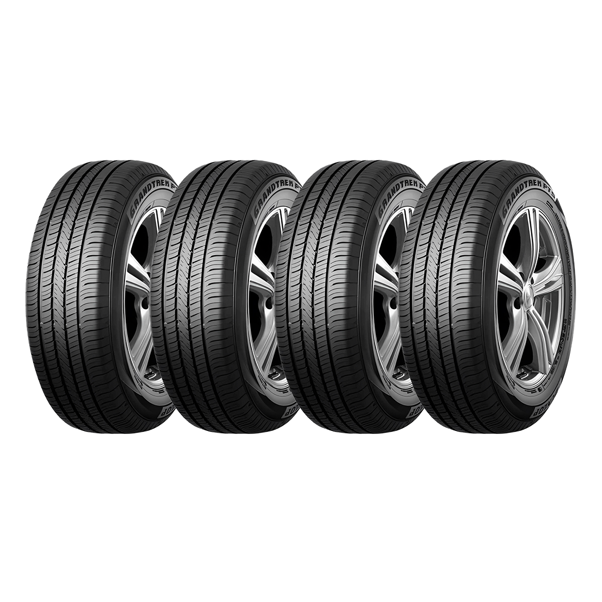 SET 4 NEUMATICOS 245/55R19 103V PT5 DUNLOP H/T TL BLK JAP - 1