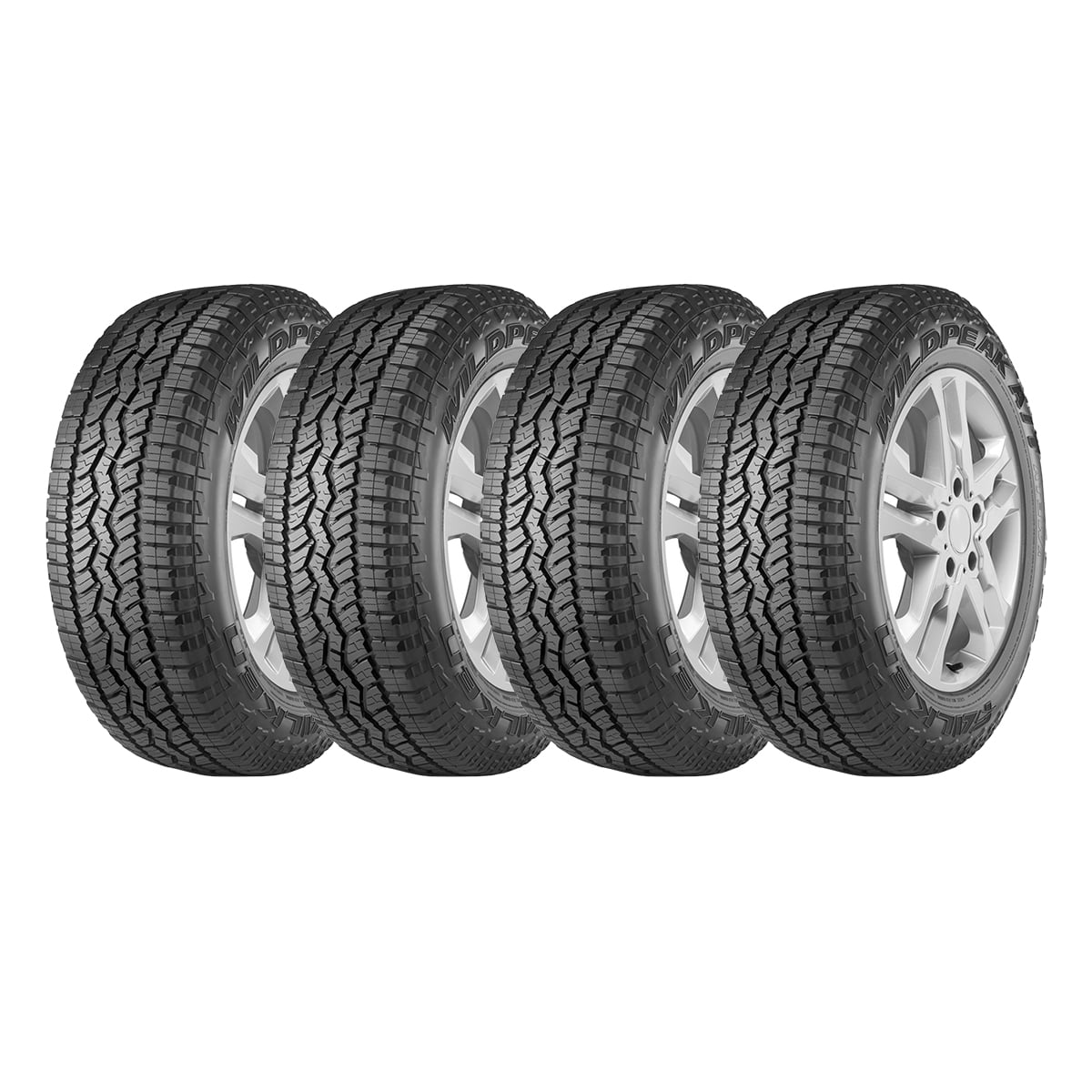 SET 4 NEUMATICOS 285/45R22 114H AT3WA FALKEN A/T TL BLK JAP - 1