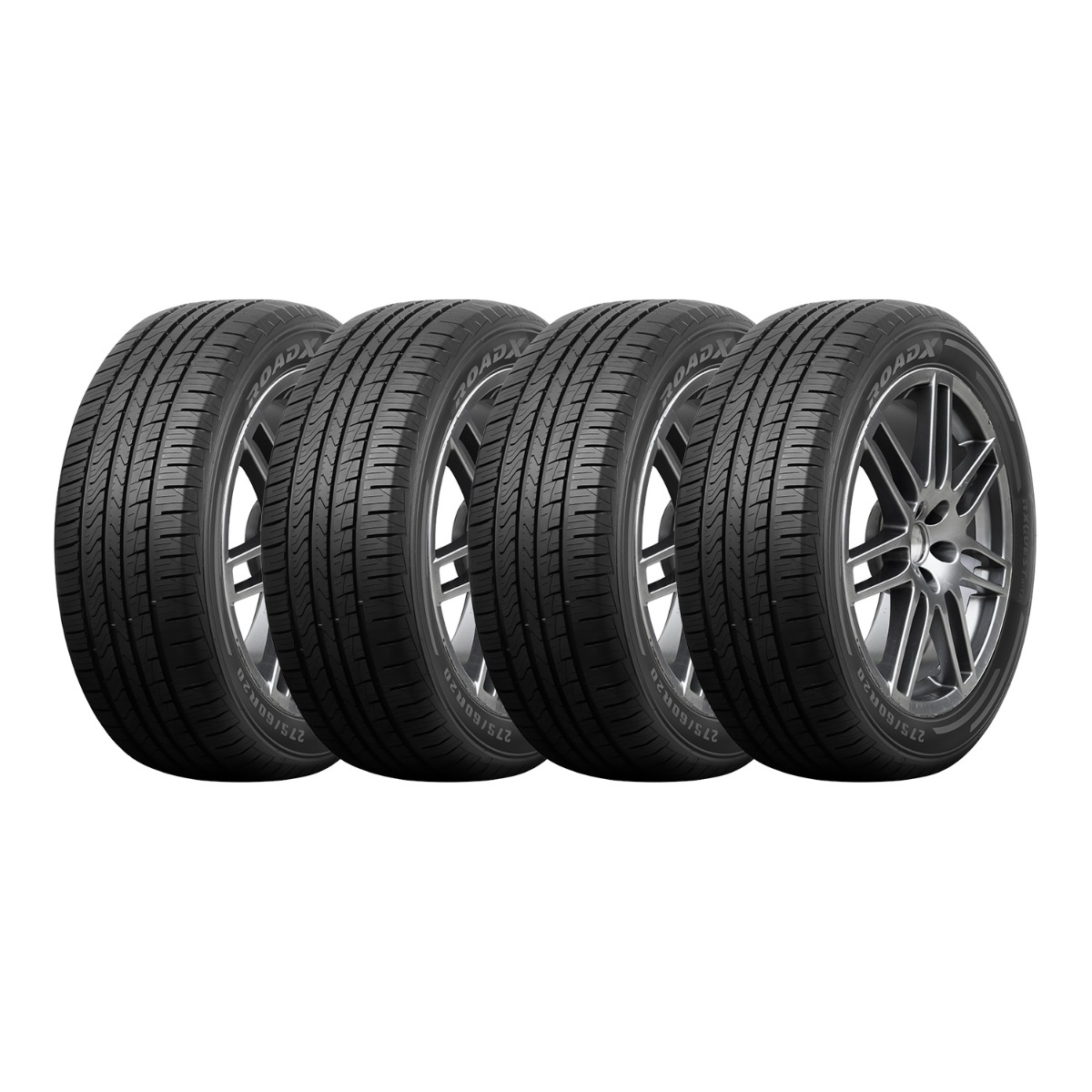 SET 4 NEUMATICOS 275/65R18 116H RXQUETS H/T02 ROADX H/T TL BLK CHN - 1
