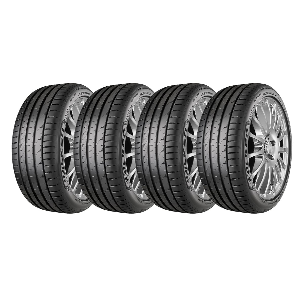 SET 4 NEUMATICOS 245/45R20 103Y FK520L FALKEN H/T JAP - 1