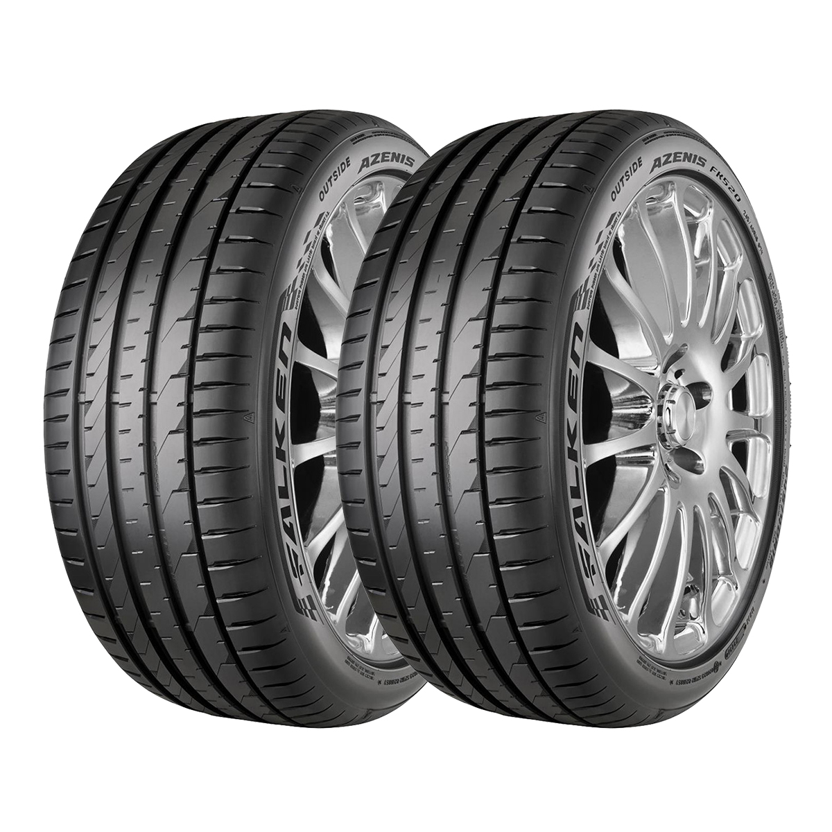 SET 2 NEUMATICOS 245/45R20 103Y FK520L FALKEN H/T JAP - 1