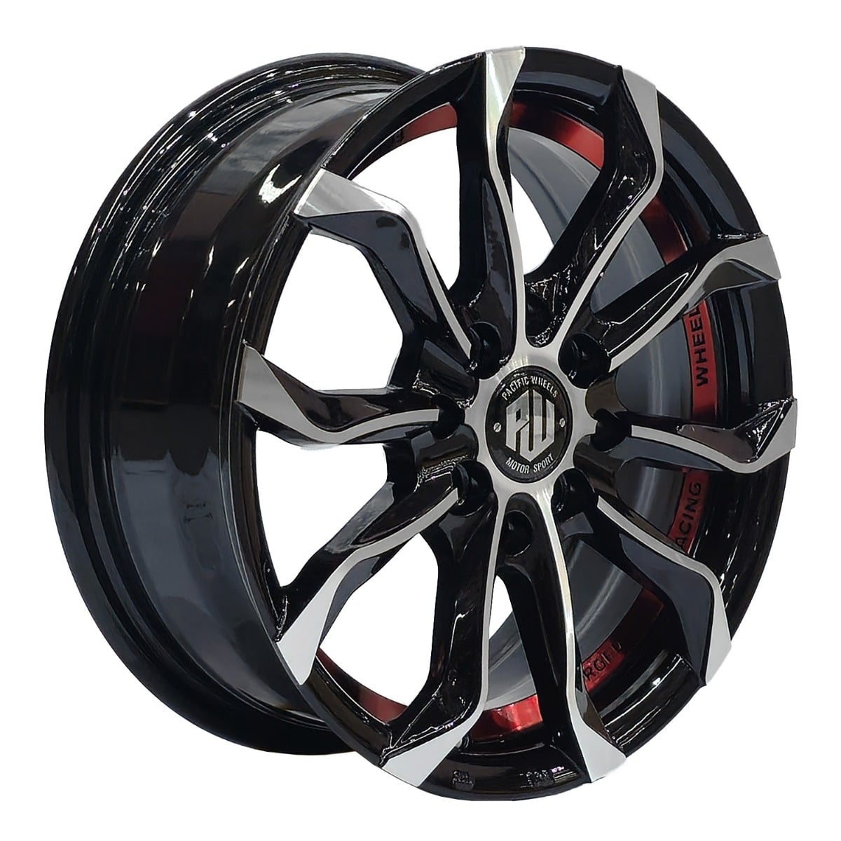 SET 4 LLANTAS 14X5.5 4X100/4X114 ET38 ARGUS BM-UC-RED - 1