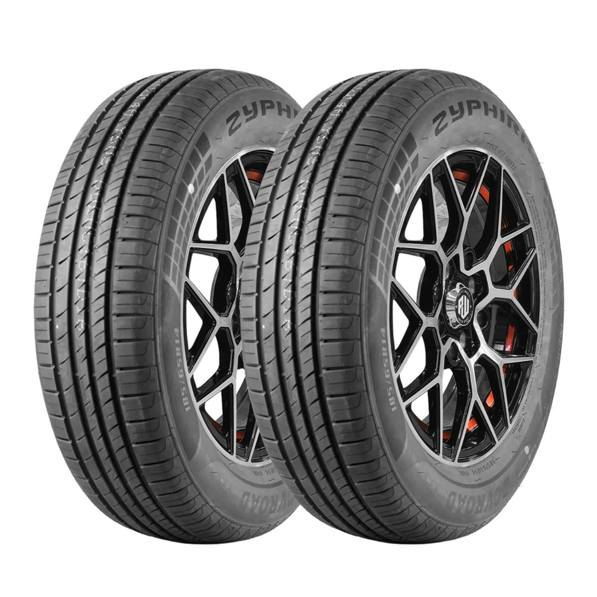 SET 2 NEUMATICOS 185/60R15 84W ZYPHIRA DOVROAD PR H/T TL BLK - 1