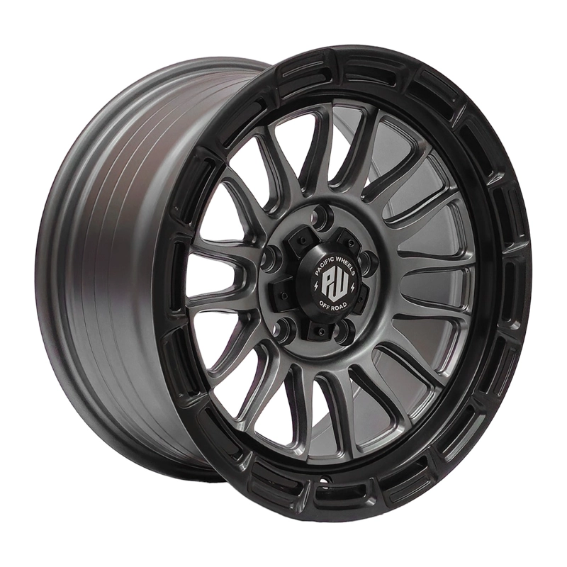 SET 4 LLANTAS 17X8,5 5X114 ET20 RIVAL MG-LMBPW OFF ROAD - 1