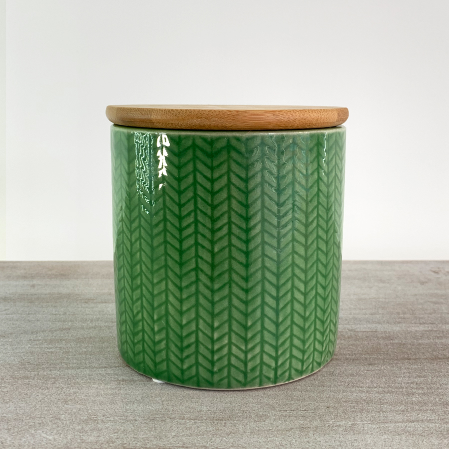 FRASCO VERDE ZIG-ZAG - 2