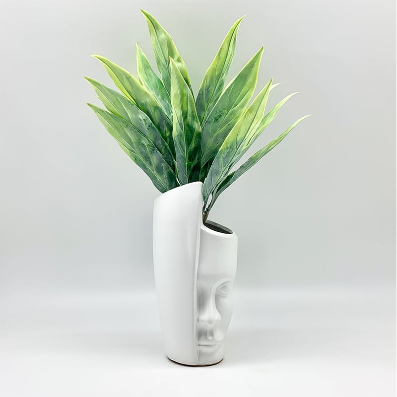 FLORERO MEDIA CARA BLANCA - 1