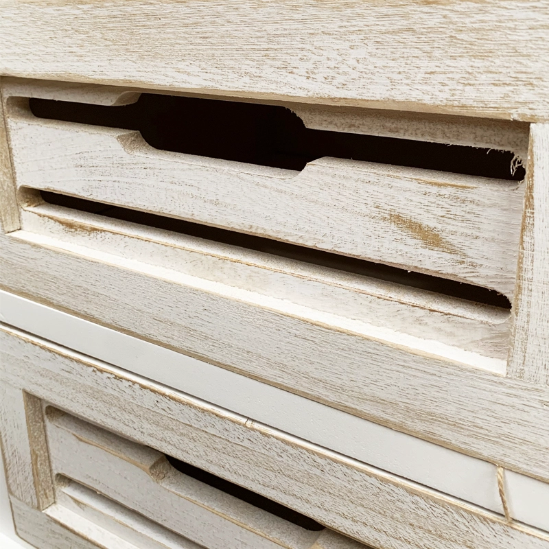 MUEBLE ESTANTE LATERAL BLANCO - 3