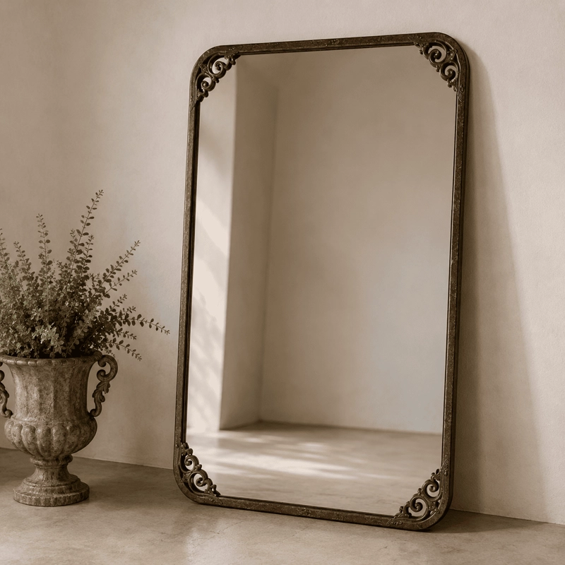 SET DE 2 MACETAS VINTAGE PROVENZAL BLANCO - 2