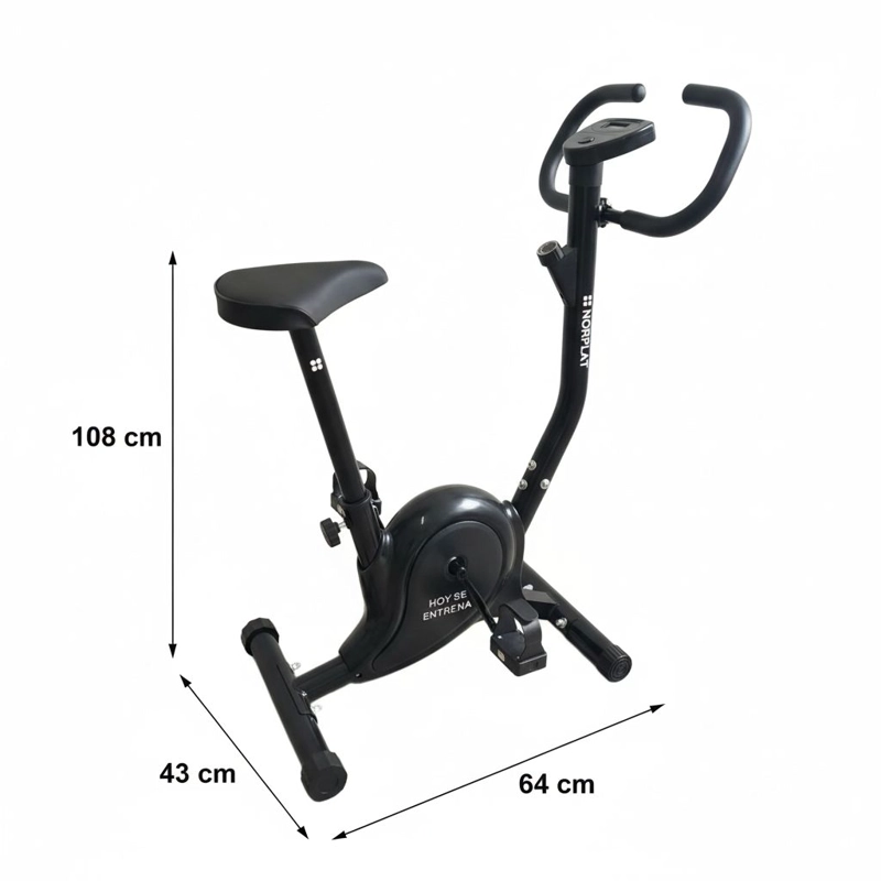 BICICLETA ESTATICA NORPLAT MINI IDEAL MUJERES Y ADOLESCENTES - 3