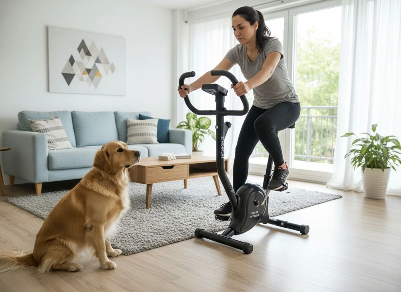 BICICLETA ESTATICA NORPLAT MINI IDEAL MUJERES Y ADOLESCENTES - 10