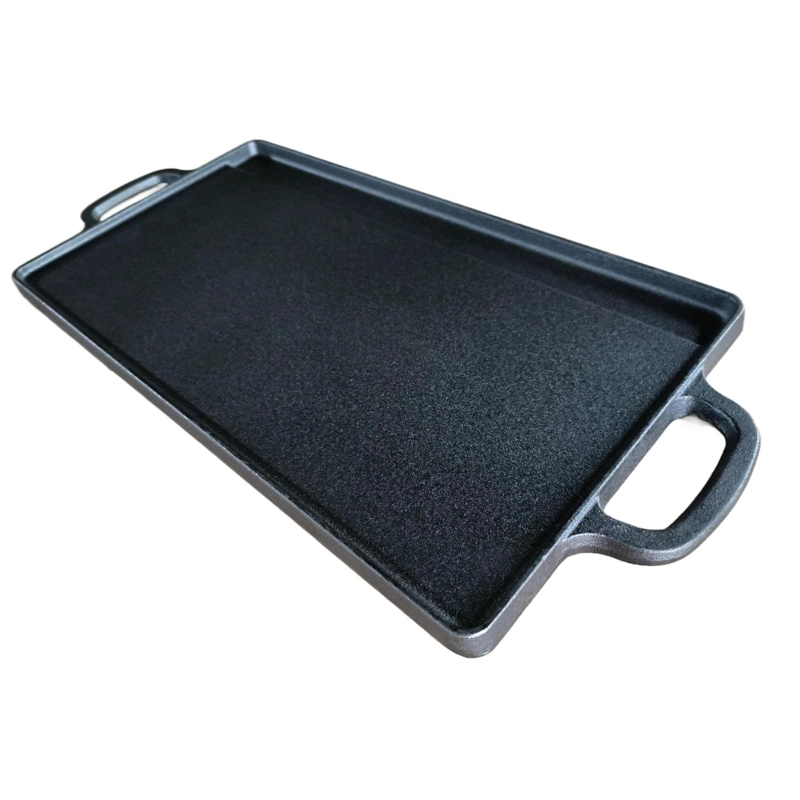 PLANCHA BIFERA NORPLAT REVERSIBLE HIERRO FUNDIDO 50X23CM XL - 6