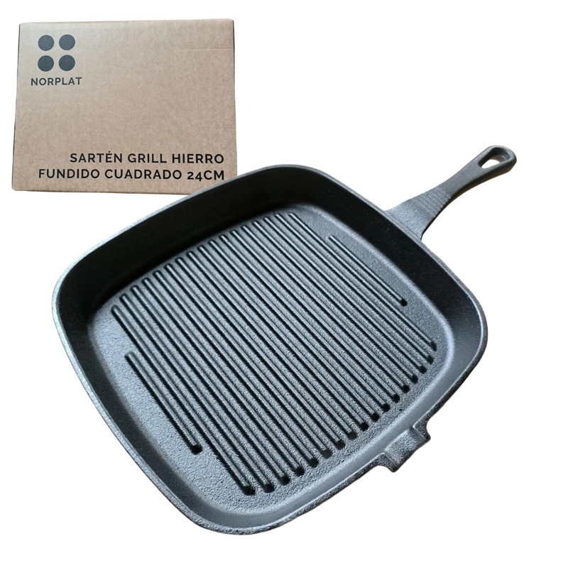 SARTE N BIFERA CHURRASQUERA GRILL HIERRO FUNDIDO 24CM NORPLAT - 1