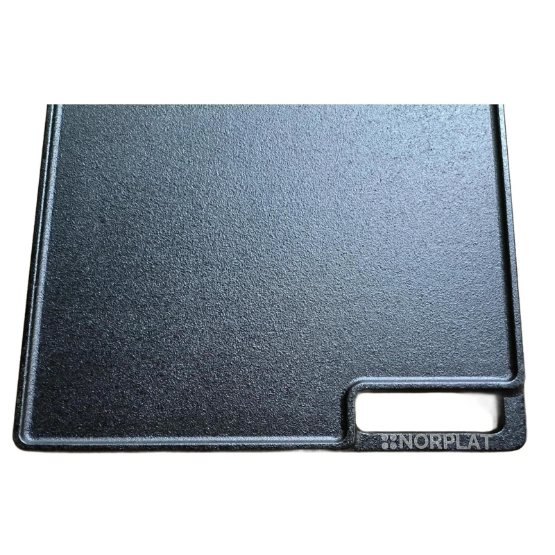 PLANCHA CHURRASQUERA HIERRO FUNDIDO REVERSIBLE - NORPLAT - 5