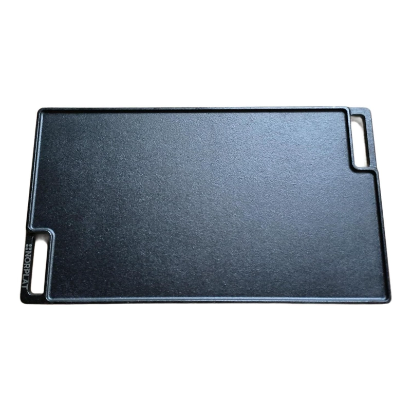 PLANCHA CHURRASQUERA HIERRO FUNDIDO REVERSIBLE - NORPLAT - 8
