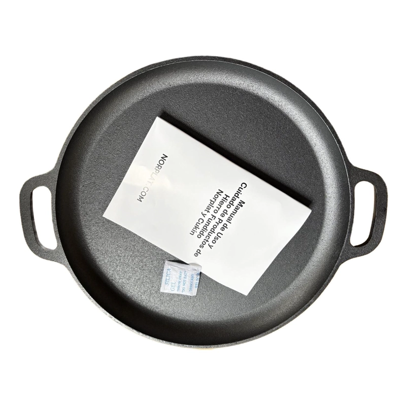 MOLDE PIZZA 34CM PIZZERA ARGENTINA HIERRO FUNDIDO - NORPLAT - 2