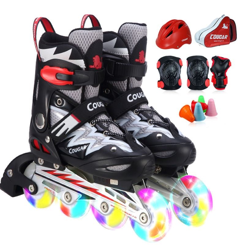 PATINES LED ROLLER + ACCESORIOS - 2