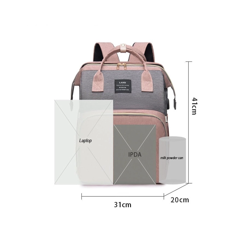 MOCHILA MATERNAL MULTIFUNCIONAL PLEGABLE - 2