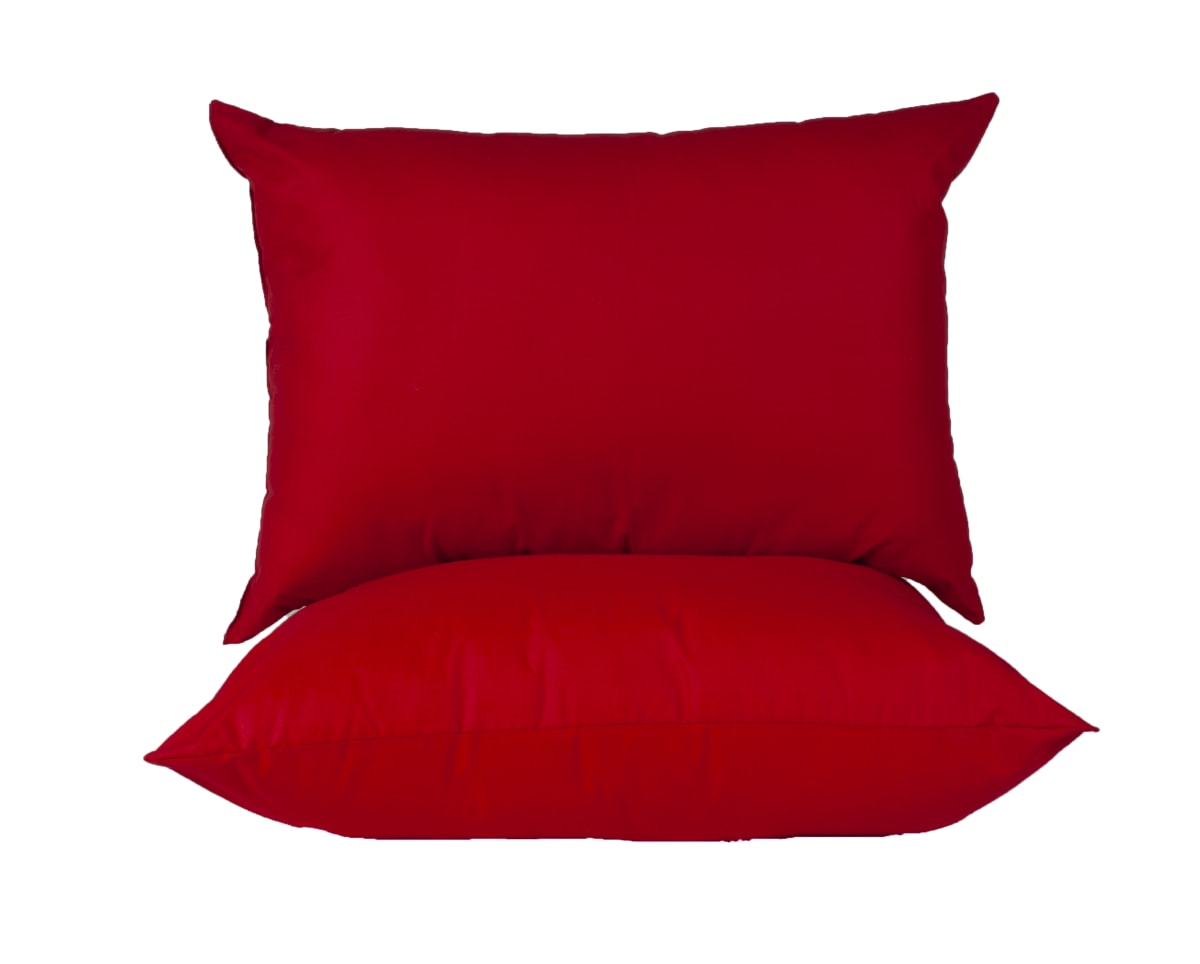 PACK ALMOHADAS KEYHOME MF 500G 70 X 50 CM ROJO - 1
