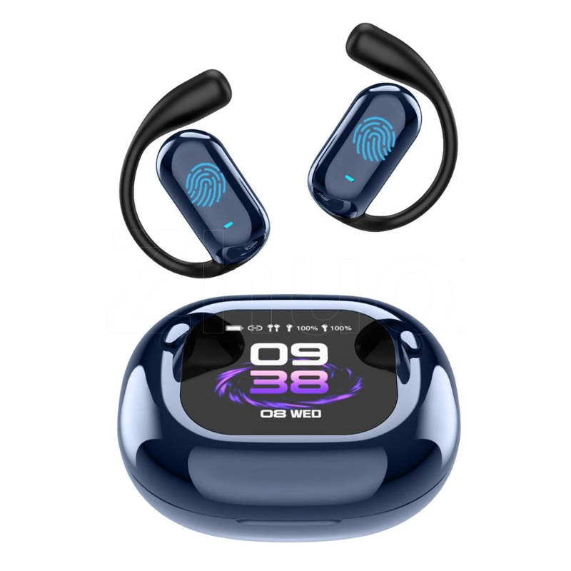 AUDIFONOS Q16S PRO BLUETOOTH CON PANTALLA LED Y AI - 1