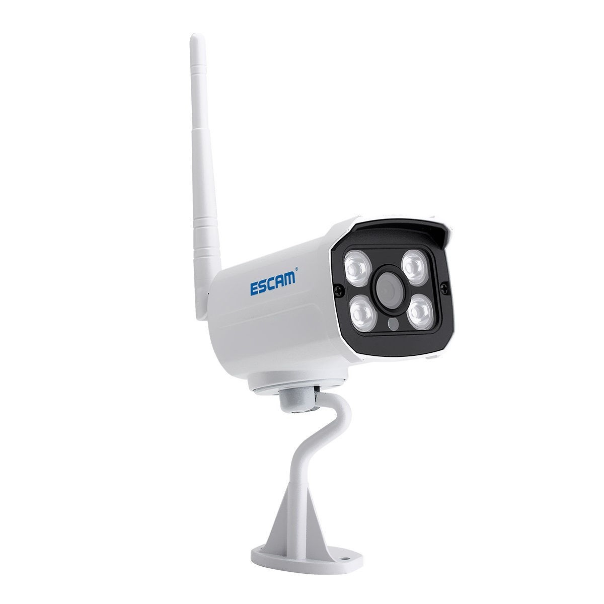 KIT ESCAM WNK403 NVR 4 CÁMARAS DE SEGURIDAD IP WIFI 720P - 2