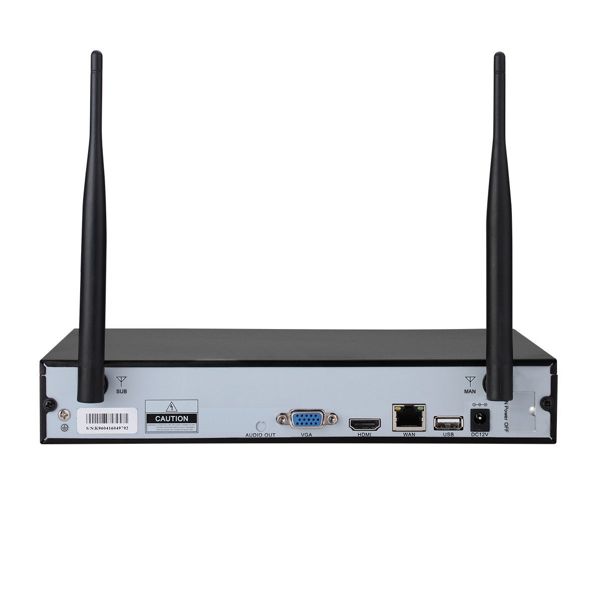 KIT ESCAM WNK403 NVR 4 CÁMARAS DE SEGURIDAD IP WIFI 720P - 3