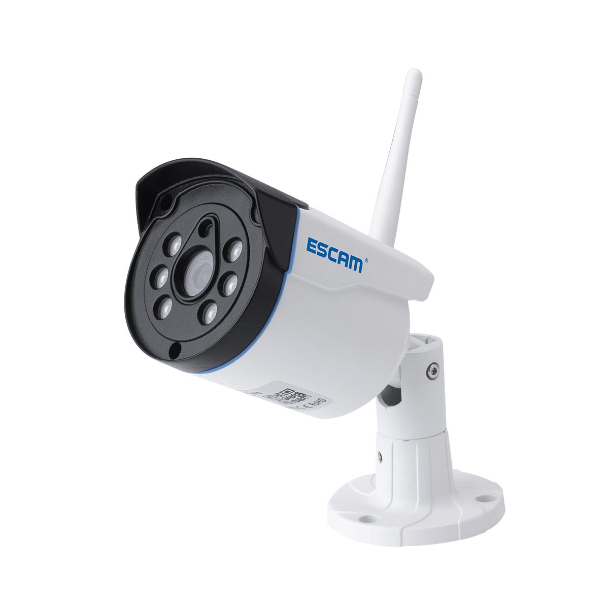 KIT ESCAM WNK404 NVR 4 CÁMARAS DE SEGURIDAD IP WIFI 720P - 2