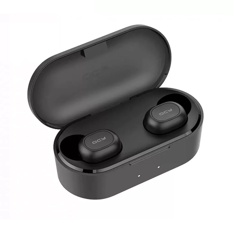 AUDÍFONOS QCY TRUE WIRELESS MANOS LIBRES QS2 T2C BLUETOOTH NEGRO - 1