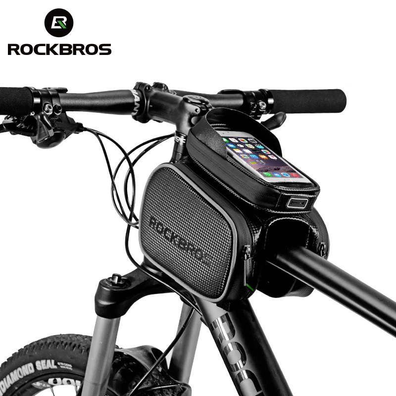 BOLSO PARA BICICLETA CON SOPORTE PARA TELÉFONO ROCKBROS 009-4 - 3