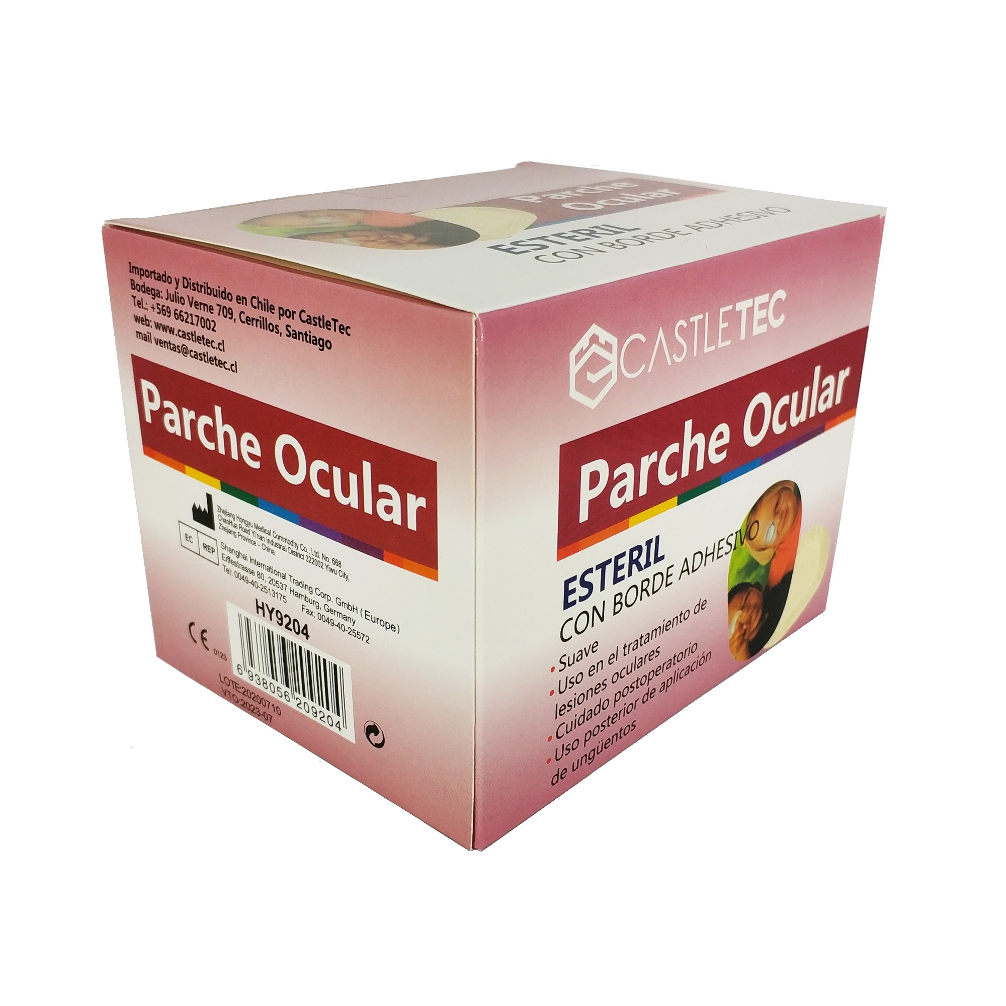 PACK 3 CAJAS DE PARCHE OCULAR TOTAL 150 UNIDADES BLANCO - 4