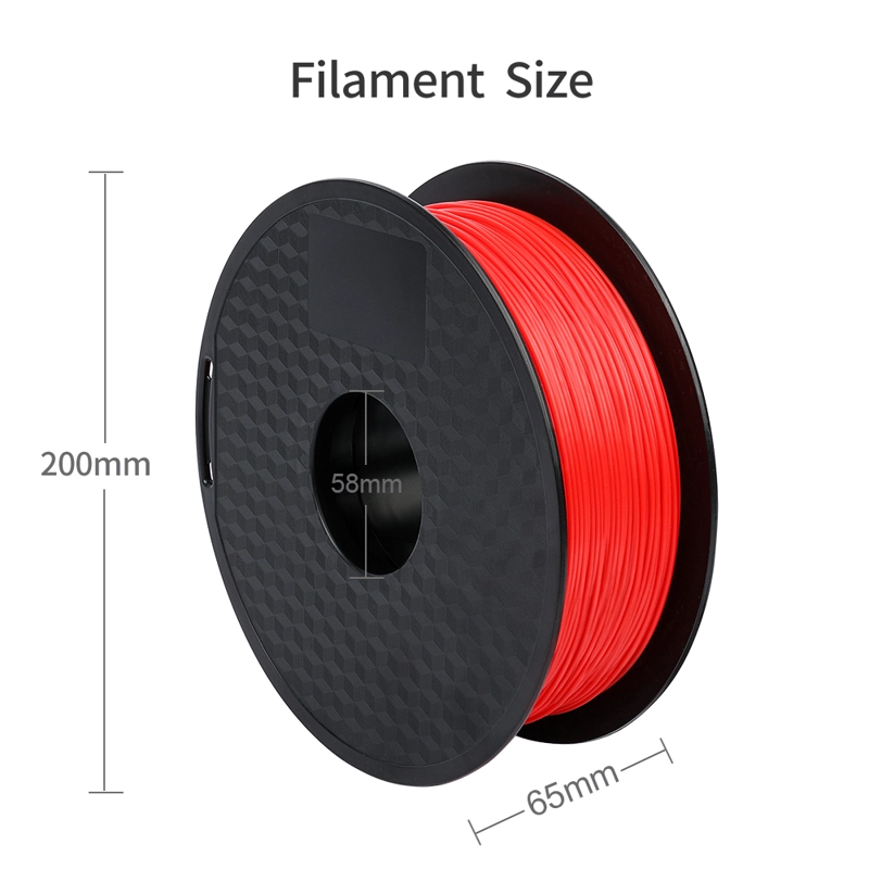 FILAMENTO SMAFFOX IMPRESORA 3D 1 KILO PLA 335MT 1,75 MM ROJO - 3