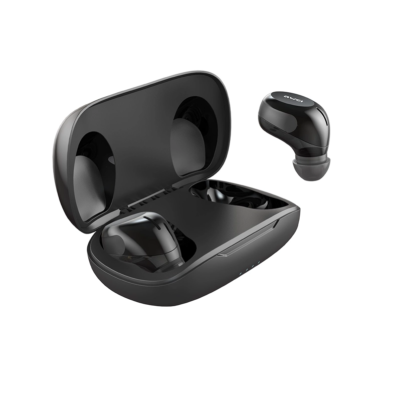 AUDÍFONOS AWEI TRUE WIRELESS T20 BLUETOOTH CAJA CARGA - 2
