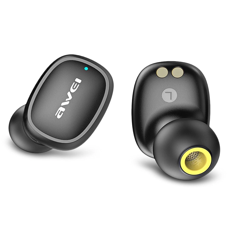 AUDÍFONOS AWEI TRUE WIRELESS T13 BLUETOOTH CAJA CARGA - 4