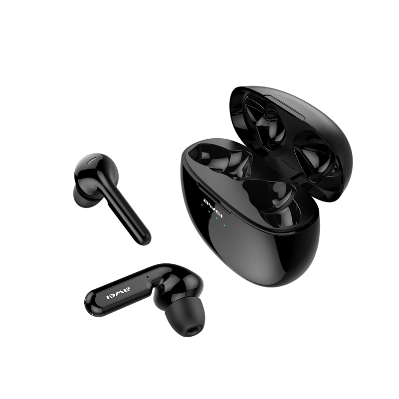 AUDÍFONOS AWEI TRUE WIRELESS T15 BLUETOOTH CAJA CARGA - 2