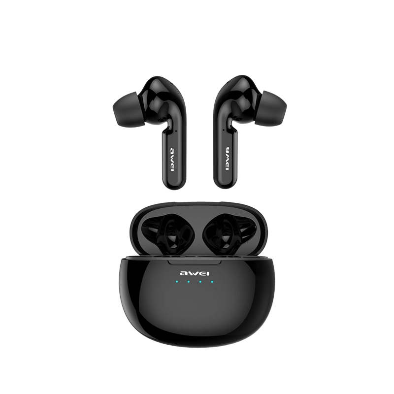 AUDÍFONOS AWEI TRUE WIRELESS T15 BLUETOOTH CAJA CARGA - 4