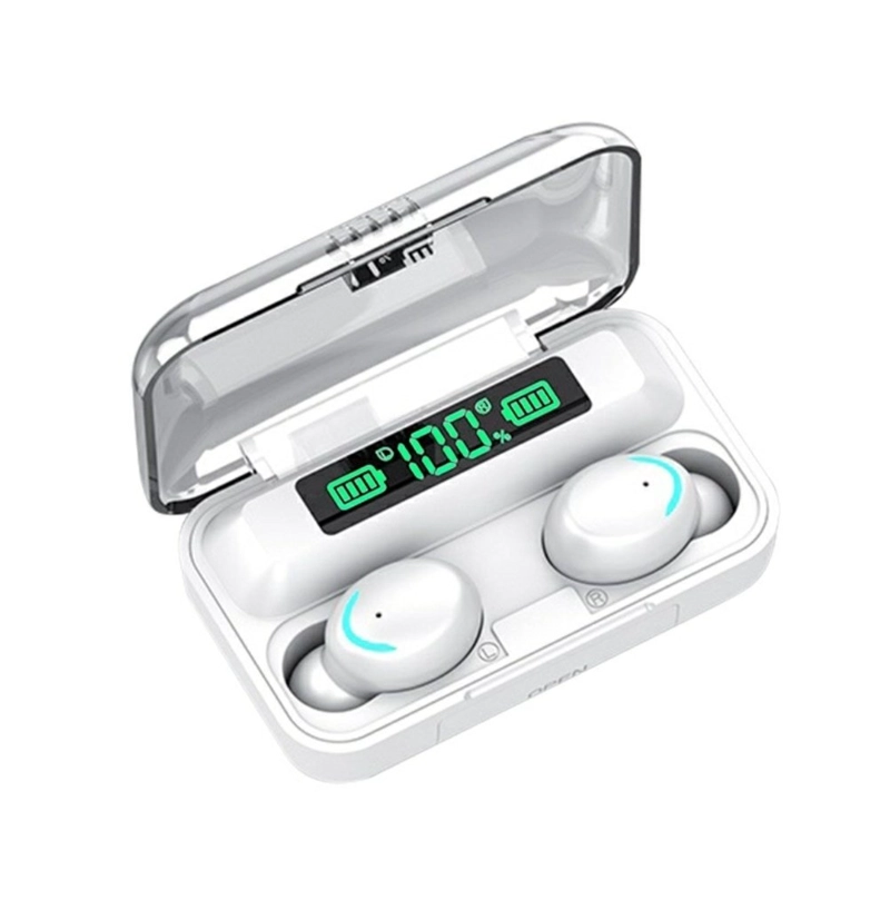 AUDÍFONOS CASTLETEC TRUE WIRELESS F9-5 1200 MAH BLUETOOTH - 2