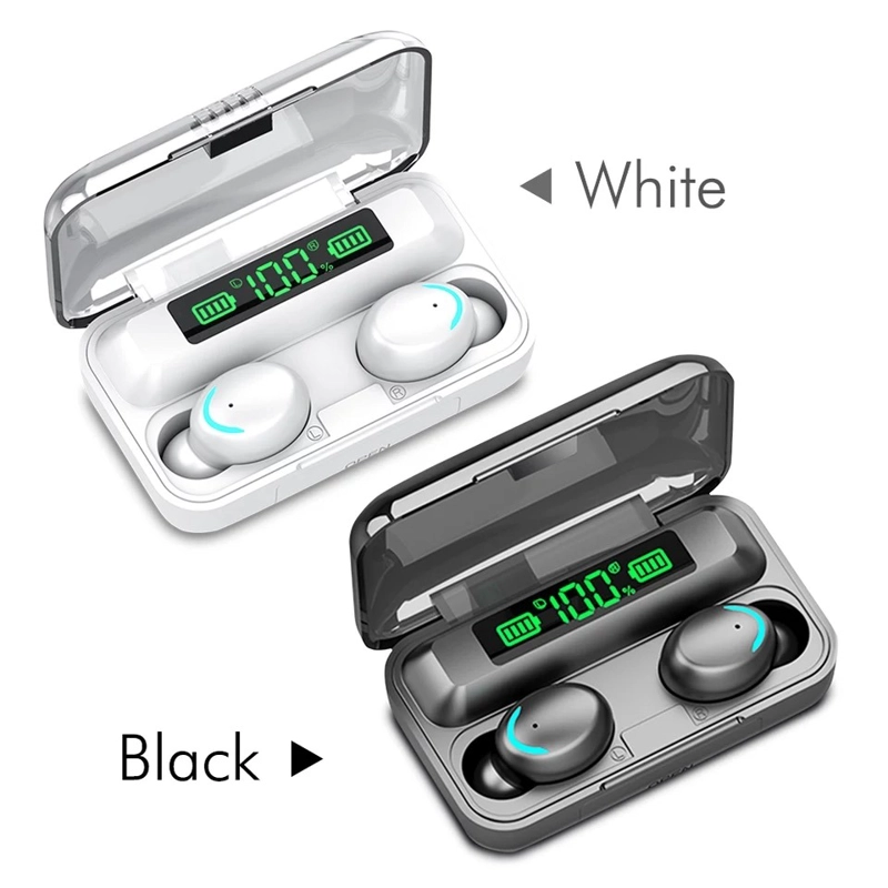 AUDÍFONOS CASTLETEC TRUE WIRELESS F9-5 1200 MAH BLUETOOTH - 4