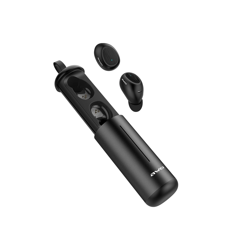 AUDÍFONOS AWEI TRUE WIRELESS T55 BLUETOOTH CAJA CARGA - 3